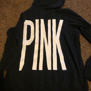Pink Victoria’s Secret long sleeve hoodie